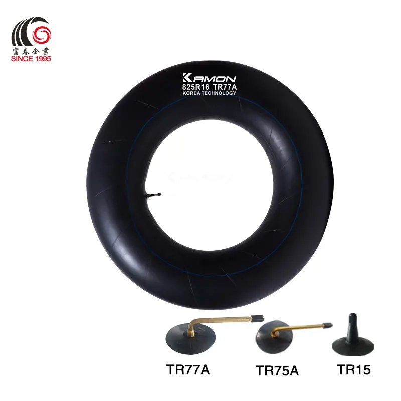 KAMON High Quality Butyl Inner Tube 825R16 (For Trucks/Light Trucks) Produced by Fuchun Tire Factory